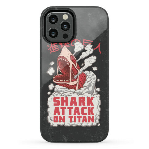 Shark Attack On Titan Phone Case